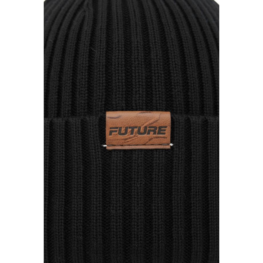 Maxte Berretto a costine con patch Future  