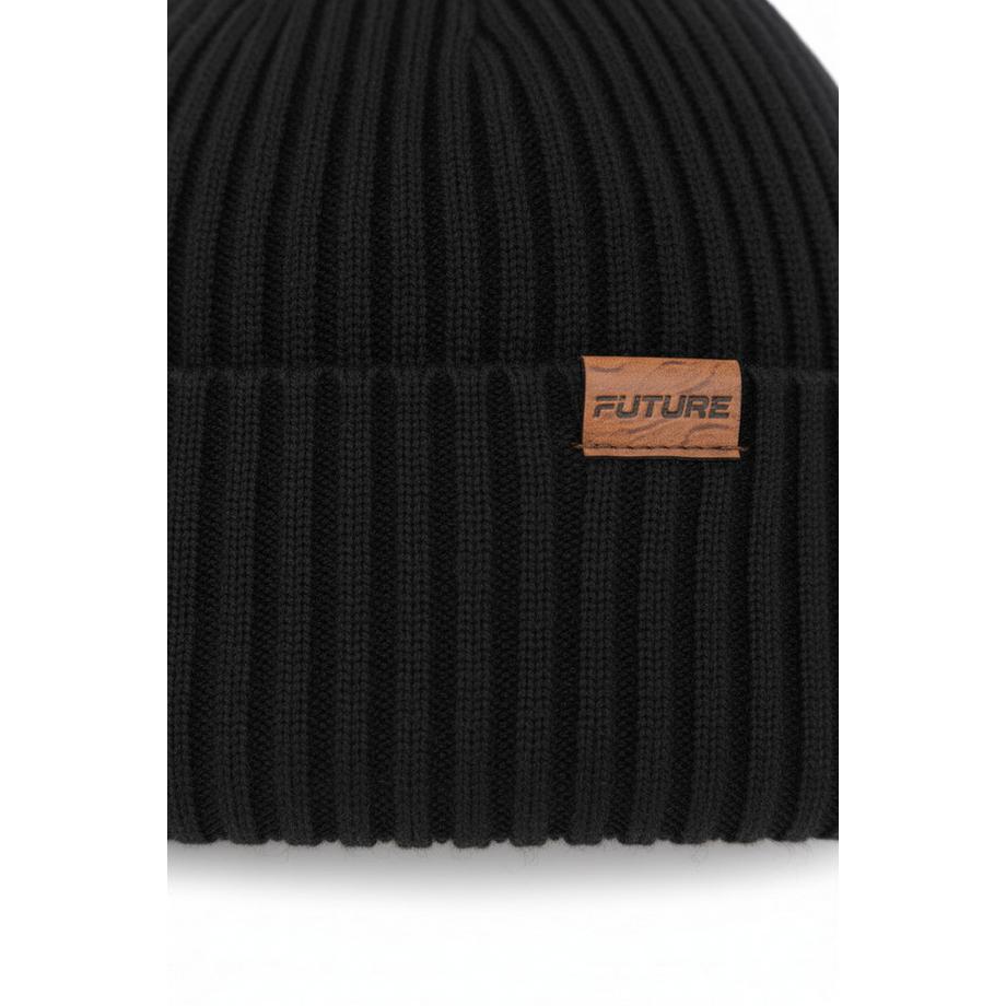 Maxte Berretto a costine con patch Future  