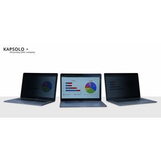 KAPSOLO  2-wege Blickschutzfilter für MacBook Pro 13" retina Model 2017, MacBook Air 13 (2018) edge to edge 