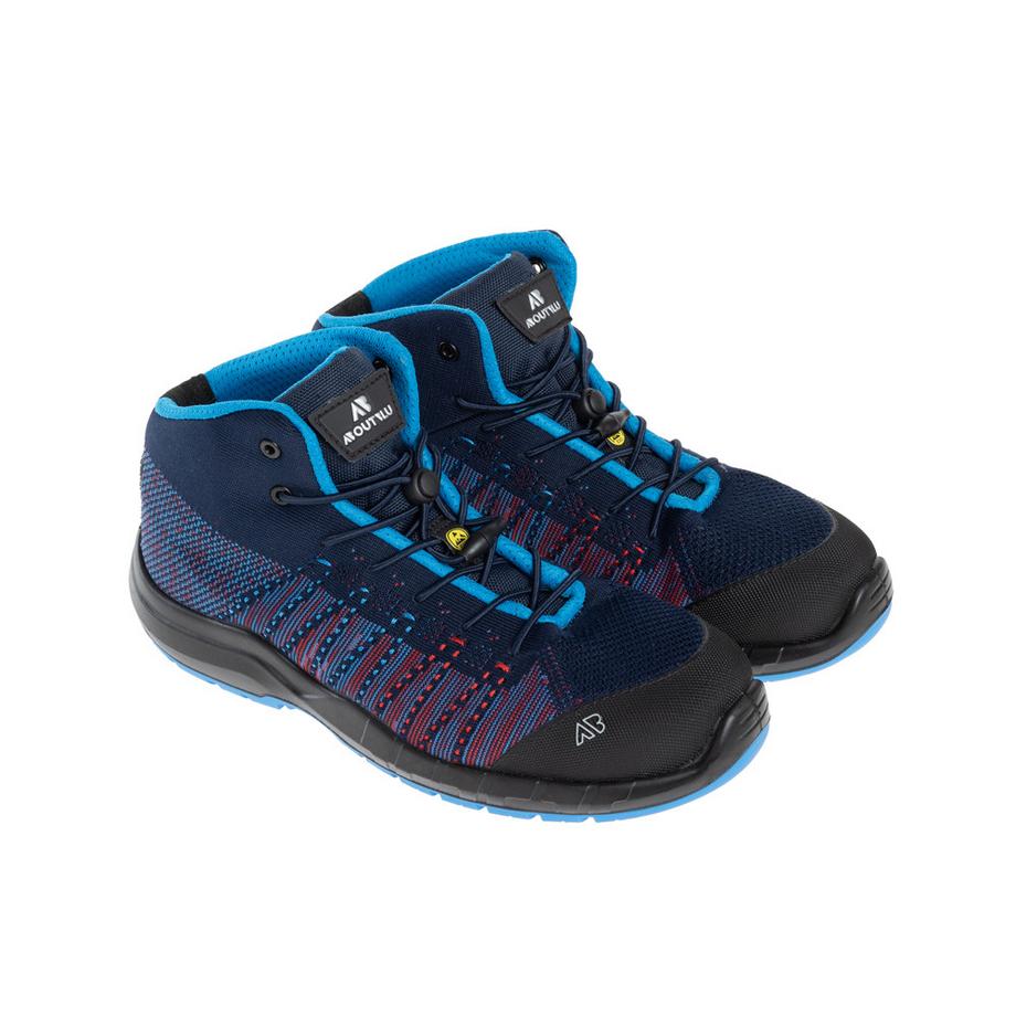 Aboutblu Le Mans Mid S3 CR Scarpe di sicurezza montate  