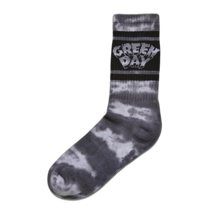 URBAN CLASSICS Green Day Tie-Dye Calzini Confezione da 2  