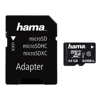 Hama microSDXC 64GB UHS-I Classe 10