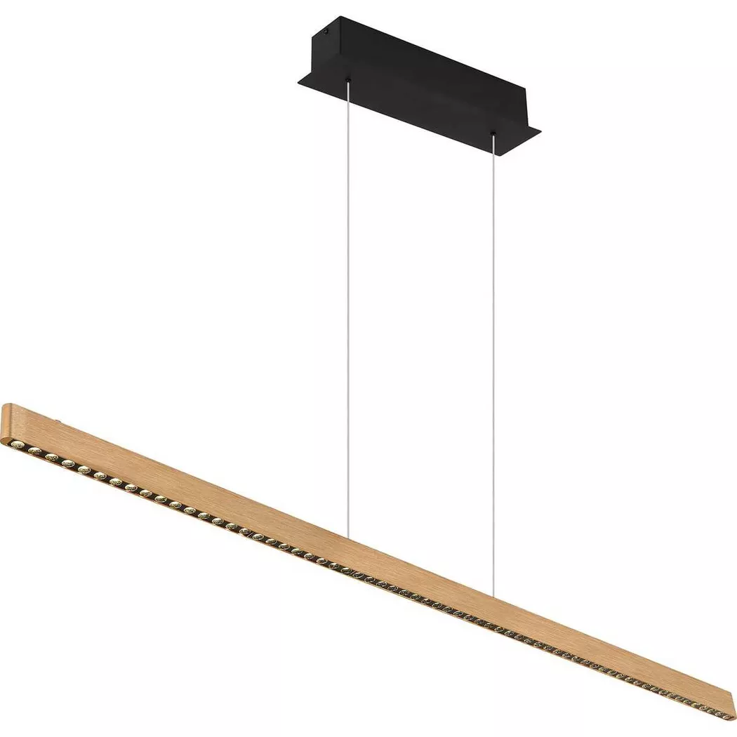 mutoni light – Hängeleuchte Dentsy Metall kupfer matt LED 120, One Size