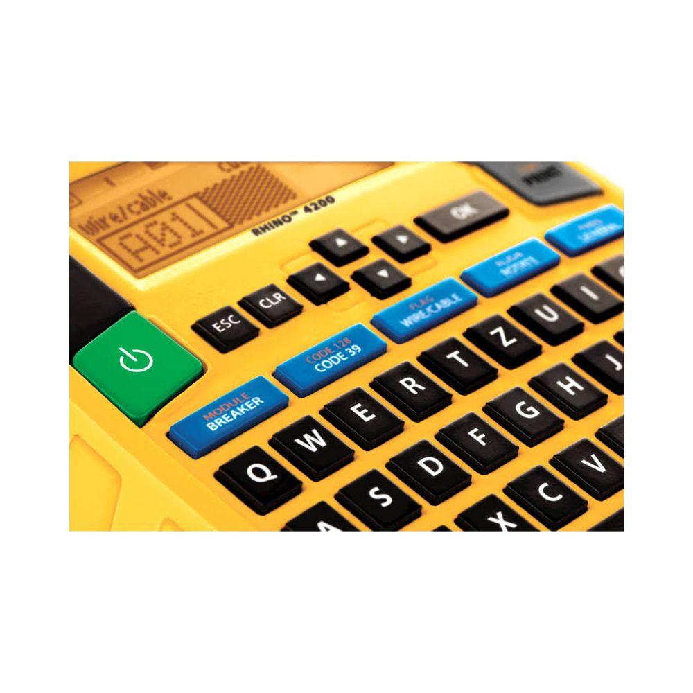 Dymo  RHINO 4200 stampante per etichette (CD) QWERTZ 