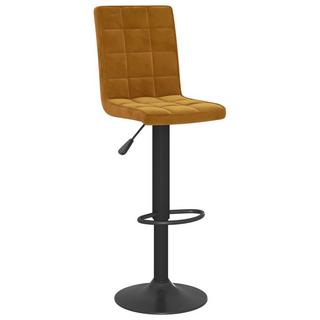 VidaXL Tabouret de bar velours  