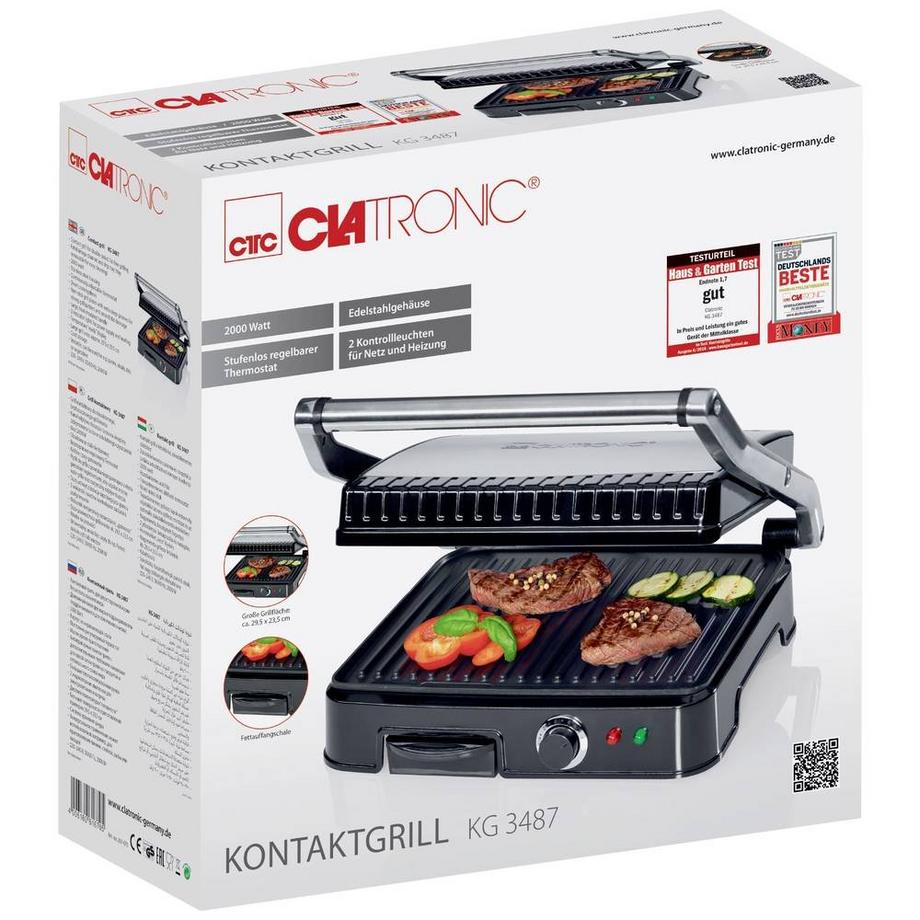 Clatronic Kontaktgrill KG 3487  