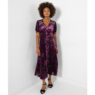 Joe Browns Devore Blumenmuster Midi-Kleid  