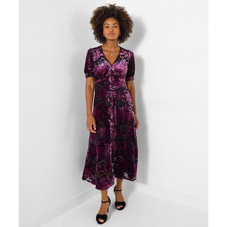 Joe Browns Devore Blumenmuster Midi-Kleid  