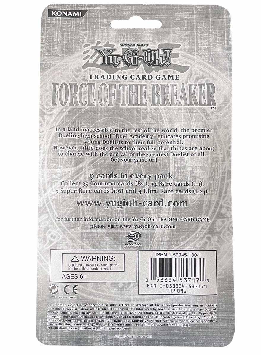 Yu-Gi-Oh!  Force of the Breaker Booster Blister 1st Edition (Sealed) 