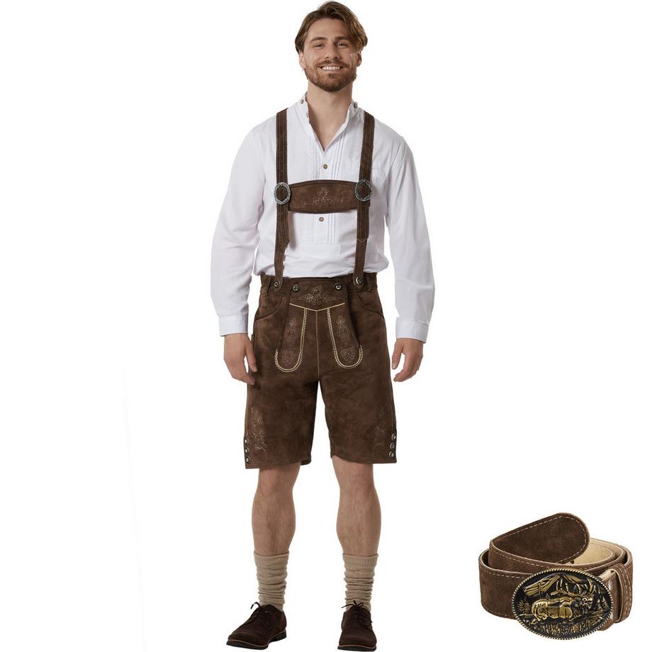 Pantaloncini in pelle Jakob
