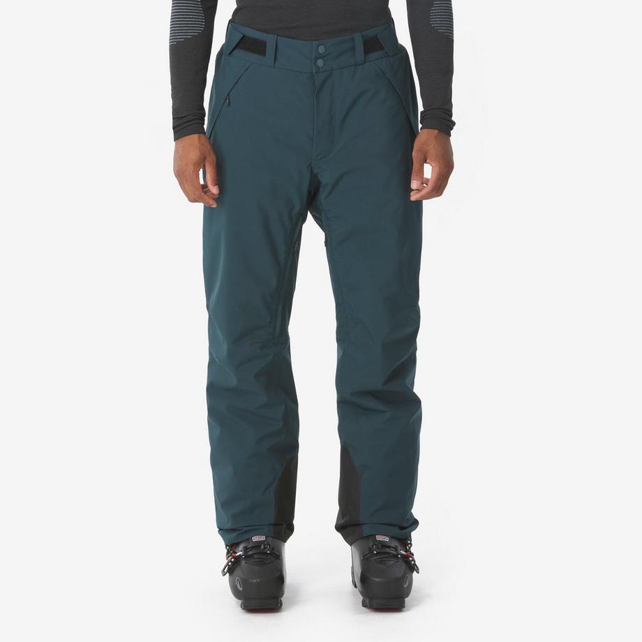 Wasserdichte Ski- und Snowboardhose , 500 dunkelgrün