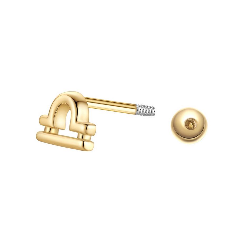 Glanzstücke München  Piercing Sterling Silber gelbgold 