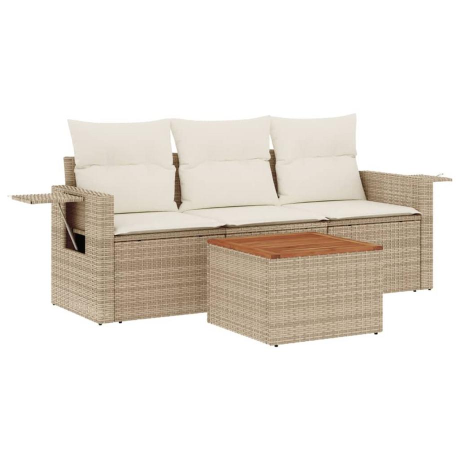 Garten sofagarnitur poly-rattan