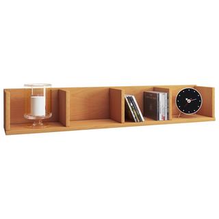 VCM Holzregal stehend | platzsparendes Regal | Maße: H. 97 x B. 15 x T. 17 cm | Elegantes Regal stehend | Aufbewahrungsregal | Bücherregal - Honsa  