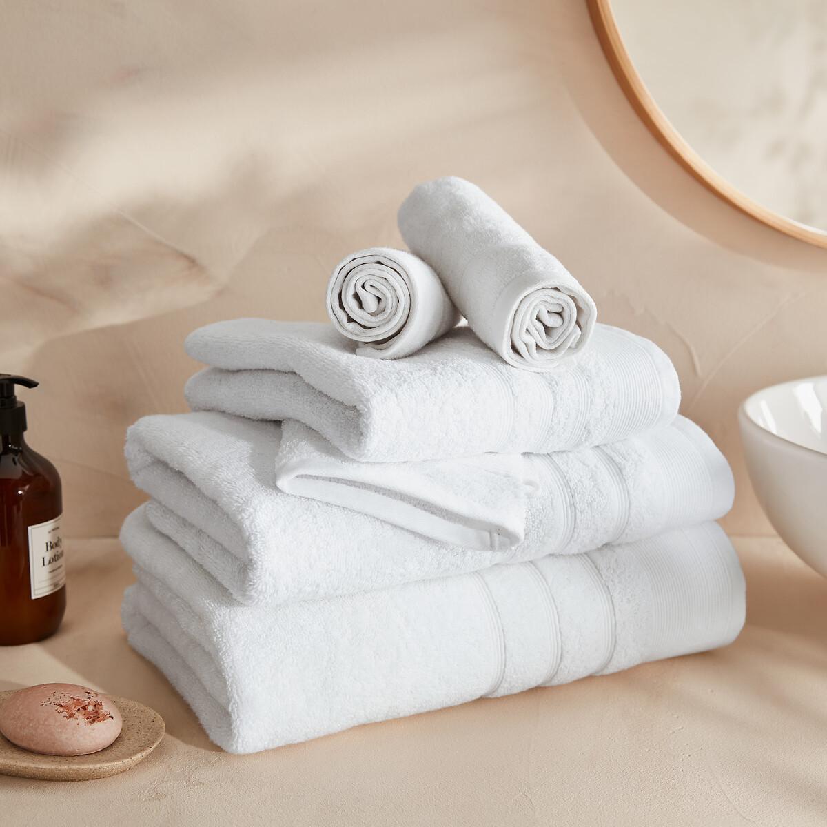 La Redoute Intérieurs Lot de 2 serviettes éponge 600 g/m2  