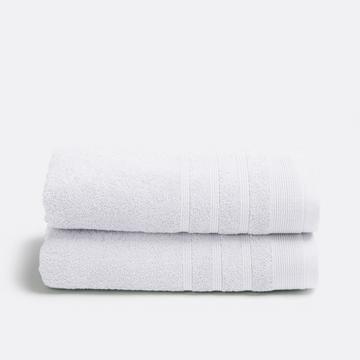 Lot de 2 serviettes éponge 600 g/m2