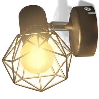 VidaXL Lampe murale métal  