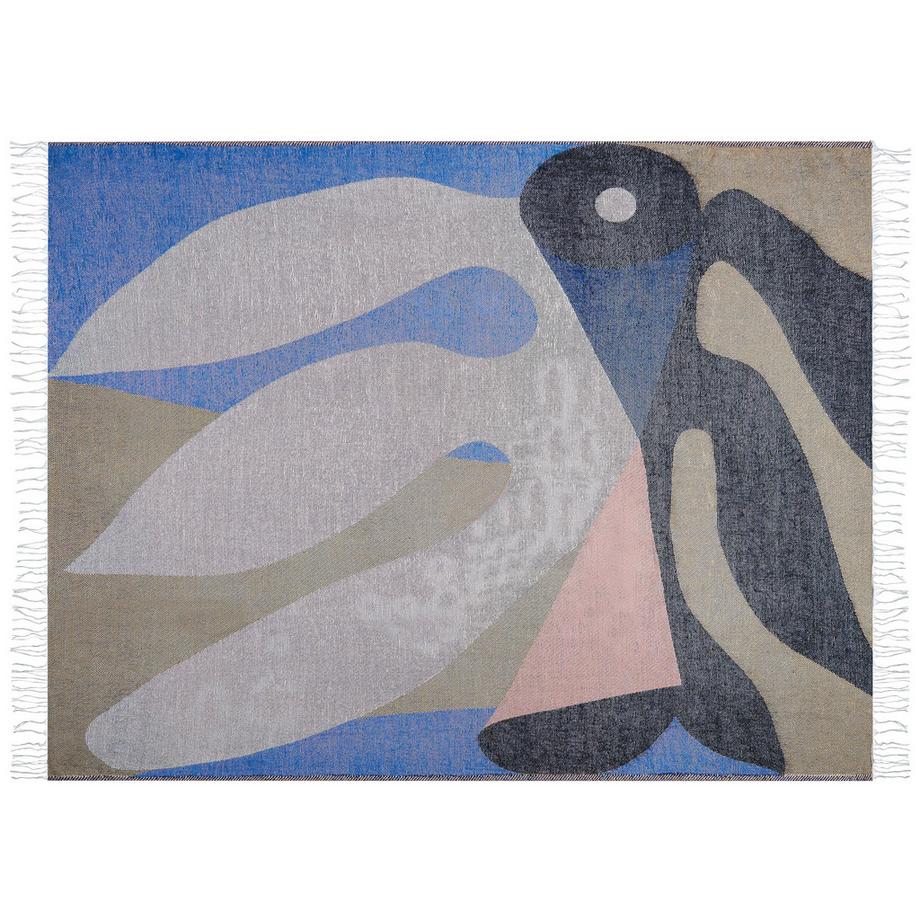 Beliani YALADI Coperta Morbida in Acrilico Boho  