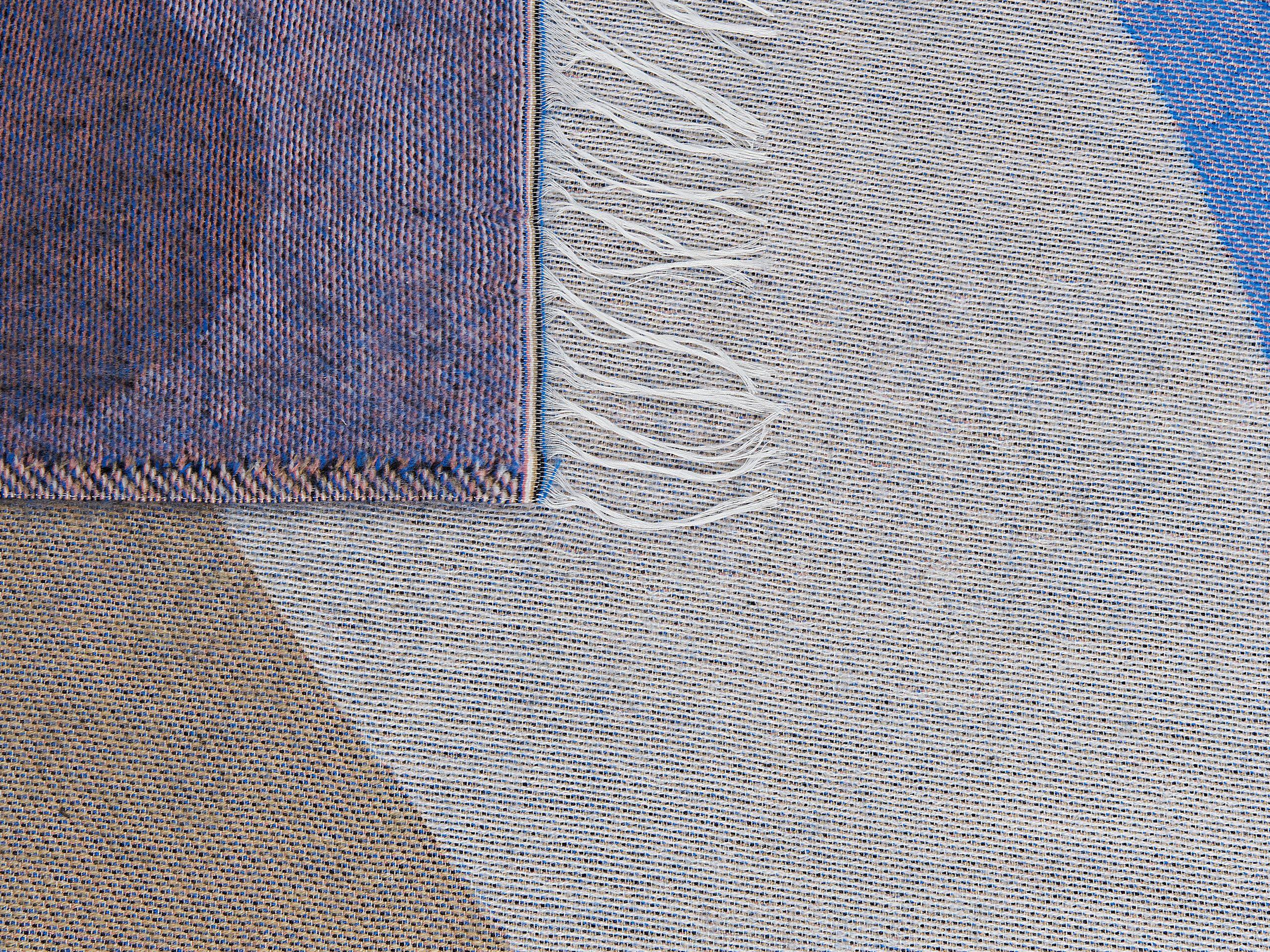 Beliani YALADI Couverture Douillette Boho en Acrylique  