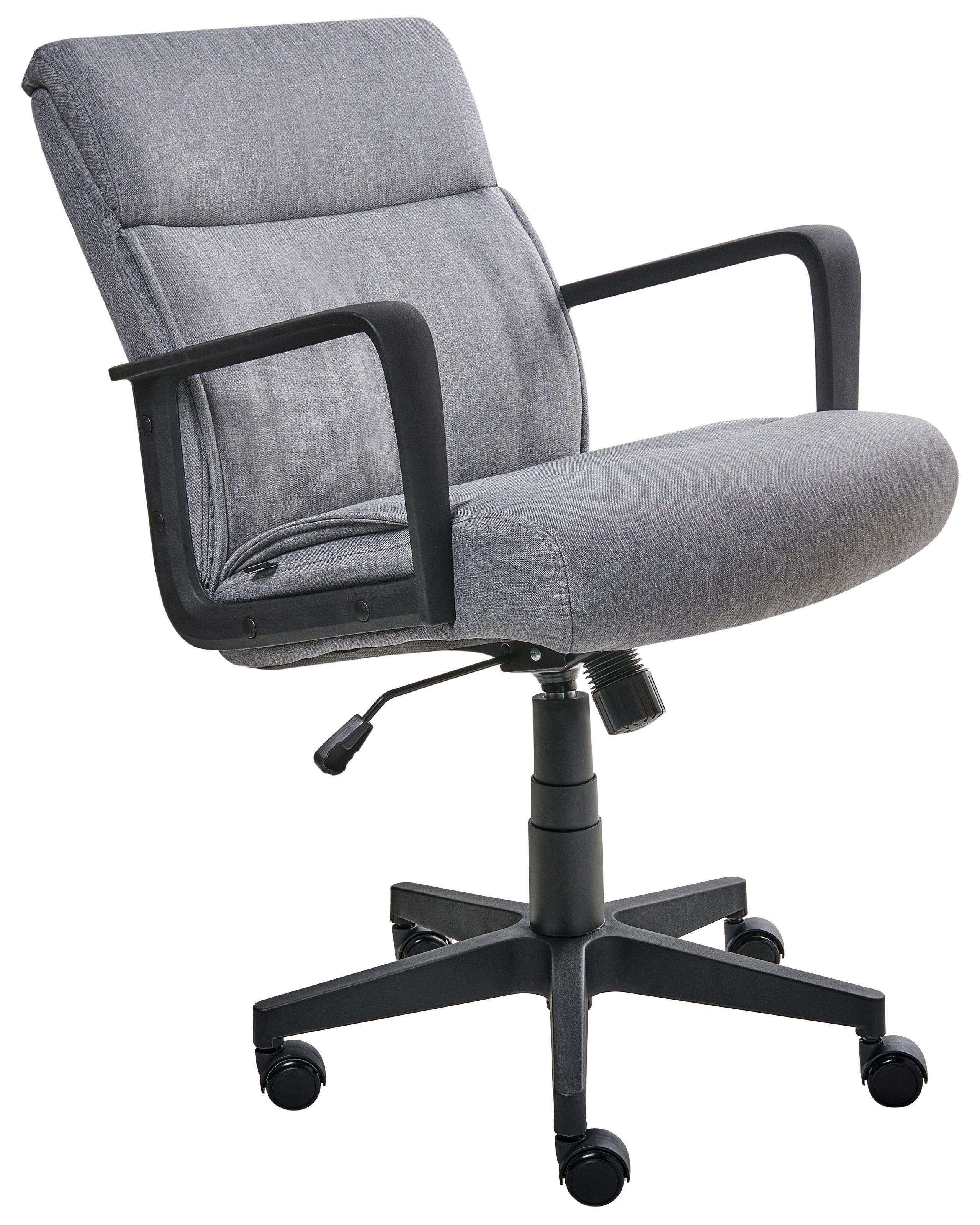Beliani Chaise de bureau en Tissu Moderne BYRON  