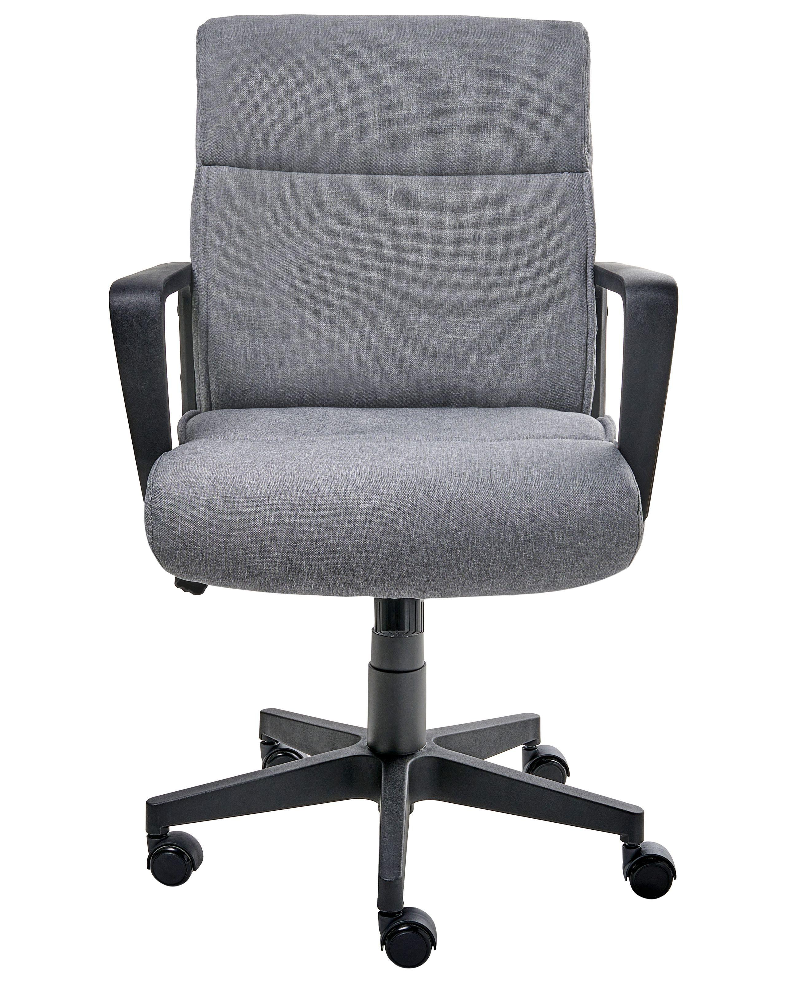 Beliani Chaise de bureau en Tissu Moderne BYRON  