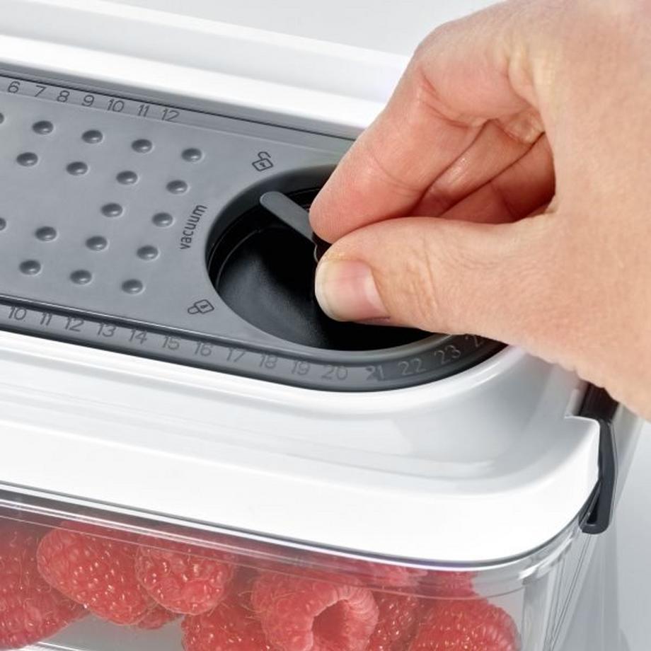 SEVERIN Severin ZB 3618 Rectangulaire contenant 1,5 L Gris, Transparent, Blanc 2 pièce(s)  