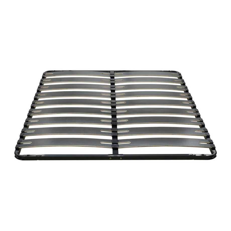 Ysmée Rete Rete a doghe  160 x 200 cm 2 x 9 doghe Antiscivolo Senza piedi Nero - MONTIANO di YSMÉE  