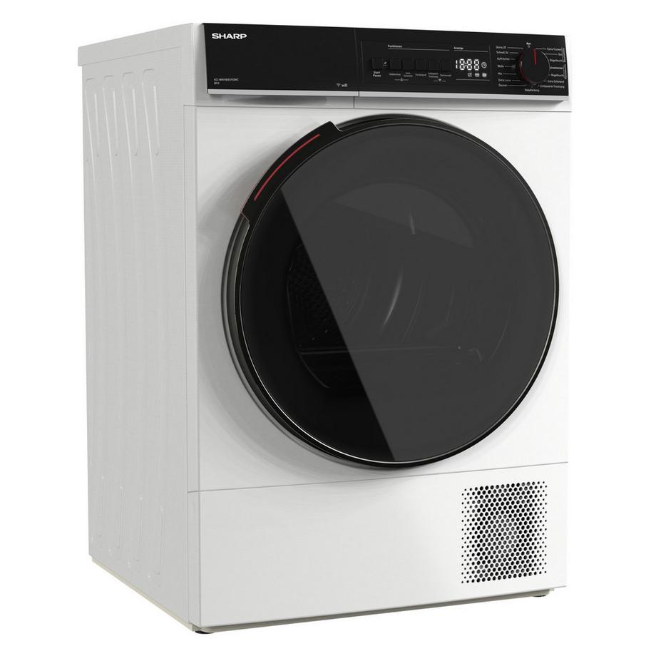 SHARP Wäschetrockner 8kg KD-WNHB8S9GWC-CH, Sensortrocknung  