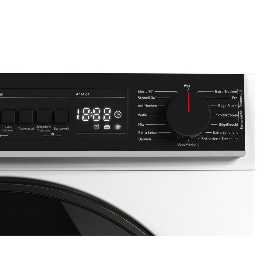 SHARP Wäschetrockner 8kg KD-WNHB8S9GWC-CH, Sensortrocknung  