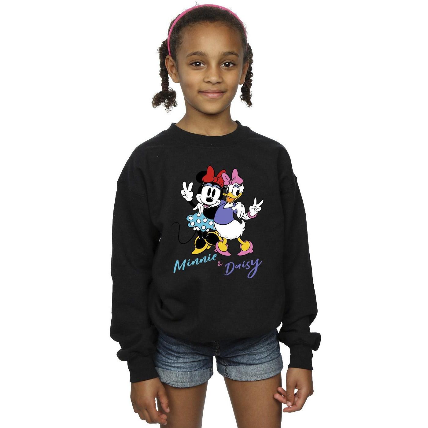 Disney  Minnie Mouse And Daisy Sweatshirt 