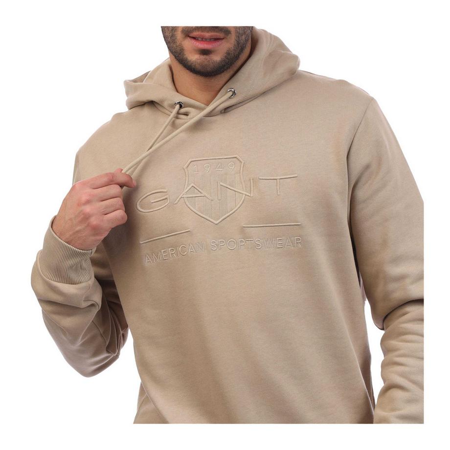 GANT Sweat à capuche motiftyle tonal ARCHIVE SHIELD  