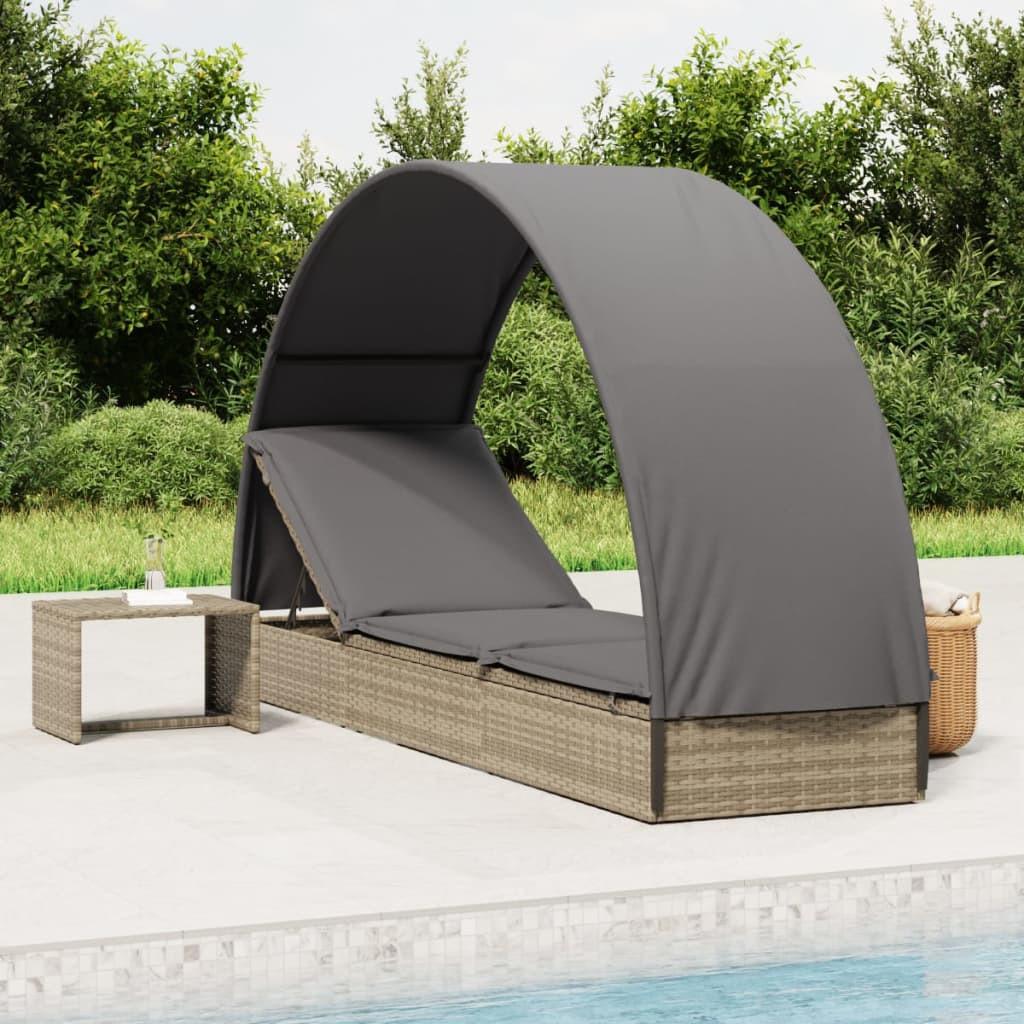 VidaXL Sonnenliege poly-rattan  