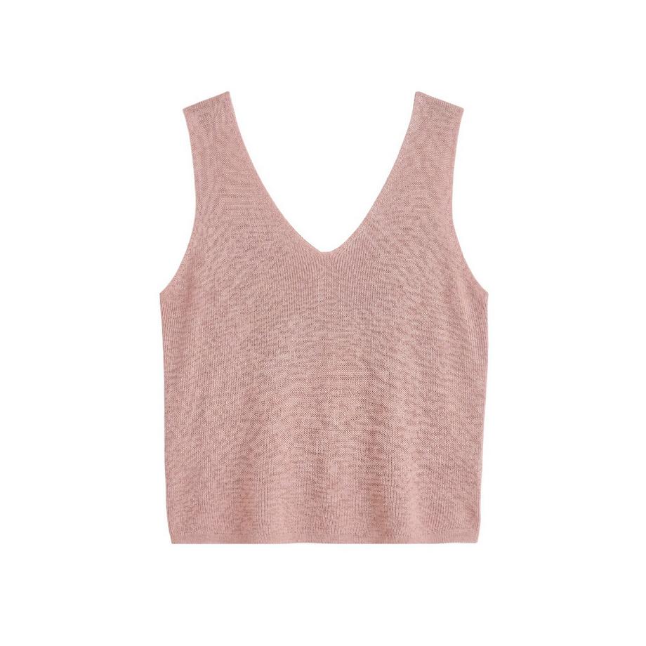 Roberta Rossi Top in maglia con scollo a V e dettaglio twist sul retro  