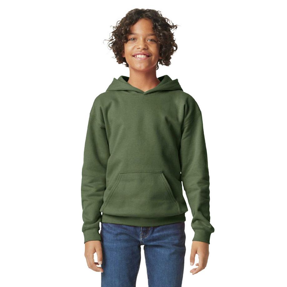 Gildan  Softstyle Kapuzenpullover  , Mittelschwer, Fleece 