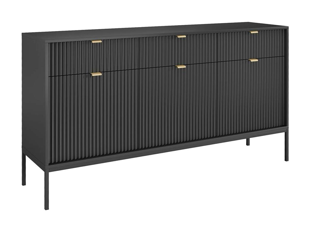 Vente-unique Sideboard mit 3 Türen 3 Schubladen LIOUBA  