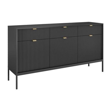 Vente-unique Sideboard mit 3 Türen 3 Schubladen LIOUBA  