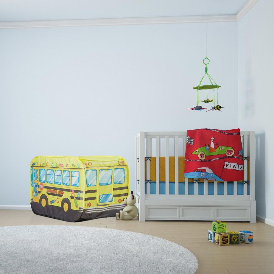 B2X  Tente de jeu pop-up Bus scolaire 