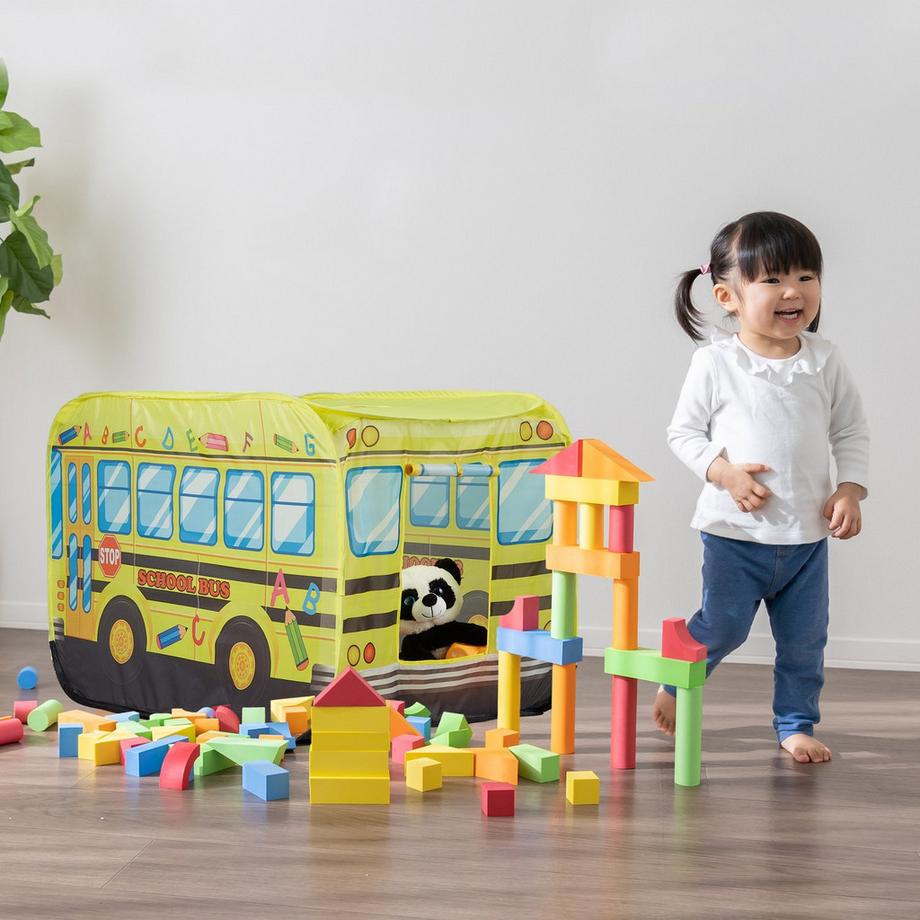B2X  Tente de jeu pop-up Bus scolaire 