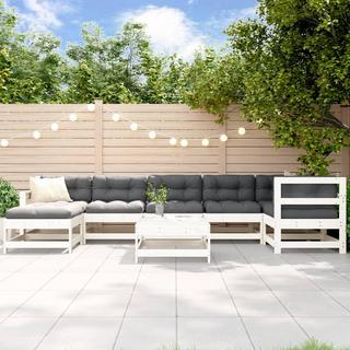 VidaXL Salon de jardin bois  