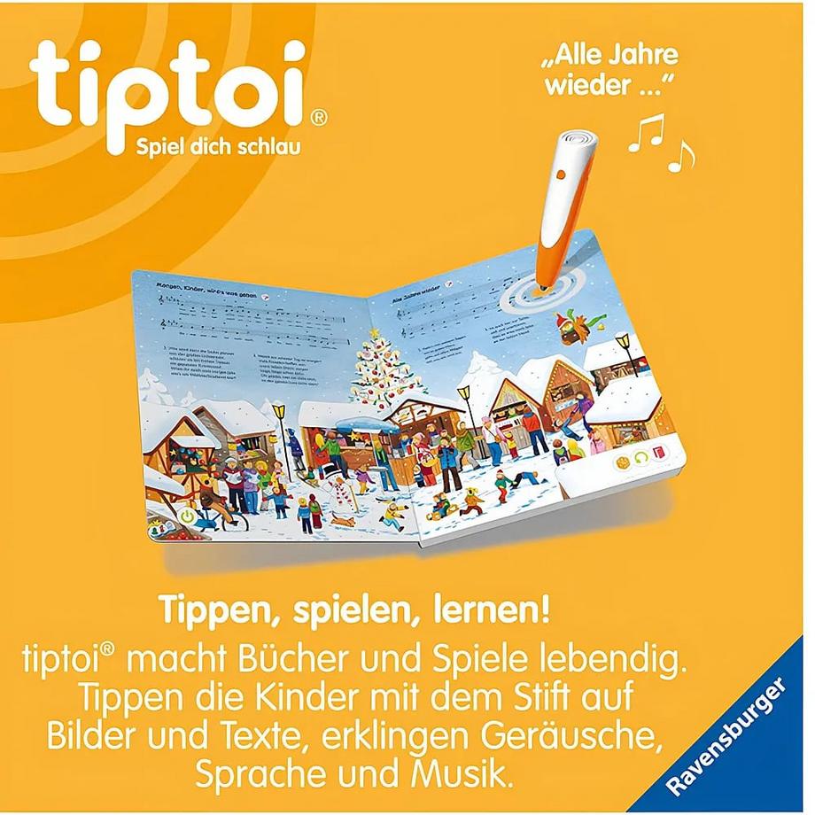 tiptoi Meine schönsten Weihnachtslieder X Gebundene Ausgabe 
