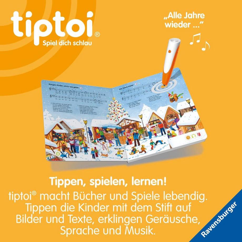 tiptoi Meine schönsten Weihnachtslieder X Gebundene Ausgabe 
