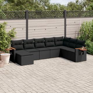 VidaXL Garten sofagarnitur poly-rattan  