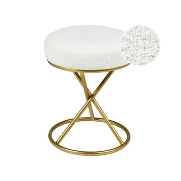 Repose-pied en Bouclé Glamour PRESHO