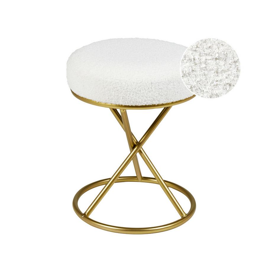 Hocker aus Bouclé  PRESHO