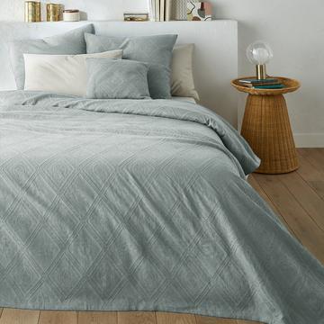 Dessus de lit coton jacquard