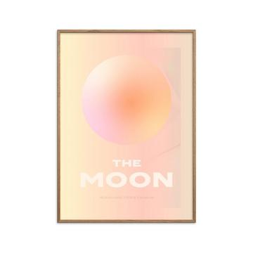 Poster The Moon (Peach) 30x40 cm