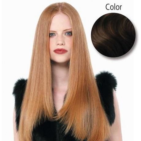 BALMAIN  glatt 55-60cm 6 hellmocca 10 Stück Echthaar Fill-In Extensions 