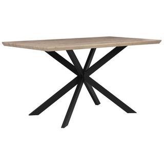 Beliani Table de repas en MDF Industriel SPECTRA  