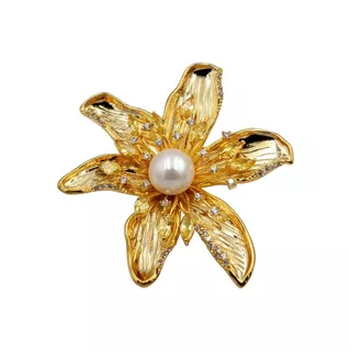 HEBE JEWELS  Broche fleur 