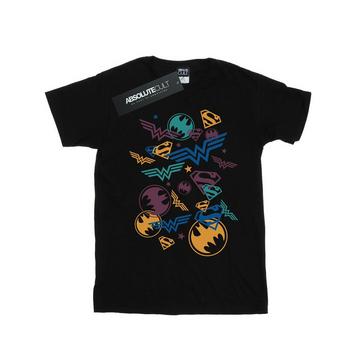 Justice League Floating Icons TShirt